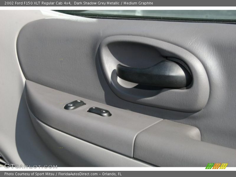Dark Shadow Grey Metallic / Medium Graphite 2002 Ford F150 XLT Regular Cab 4x4