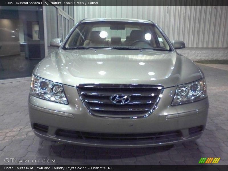 Natural Khaki Green / Camel 2009 Hyundai Sonata GLS