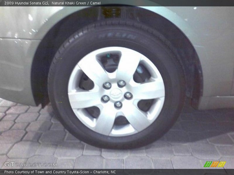 Natural Khaki Green / Camel 2009 Hyundai Sonata GLS