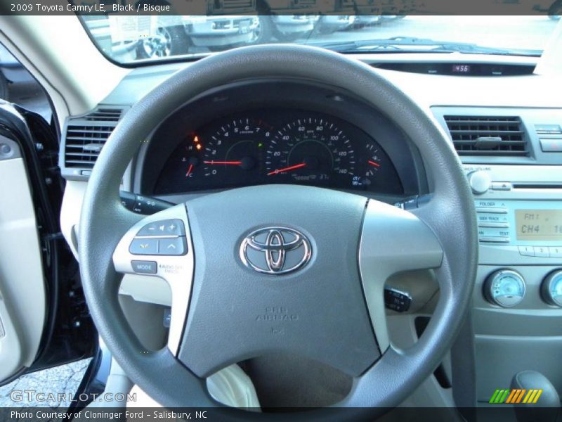 Black / Bisque 2009 Toyota Camry LE