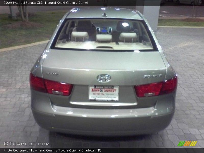 Natural Khaki Green / Camel 2009 Hyundai Sonata GLS