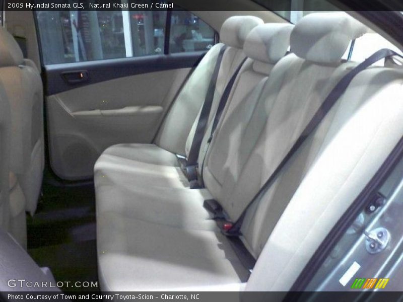 Natural Khaki Green / Camel 2009 Hyundai Sonata GLS