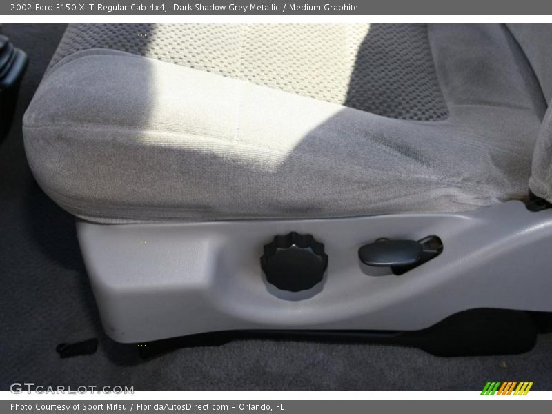 Dark Shadow Grey Metallic / Medium Graphite 2002 Ford F150 XLT Regular Cab 4x4
