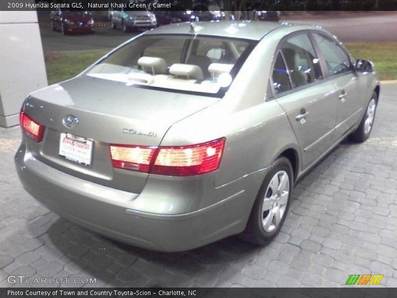 Natural Khaki Green / Camel 2009 Hyundai Sonata GLS