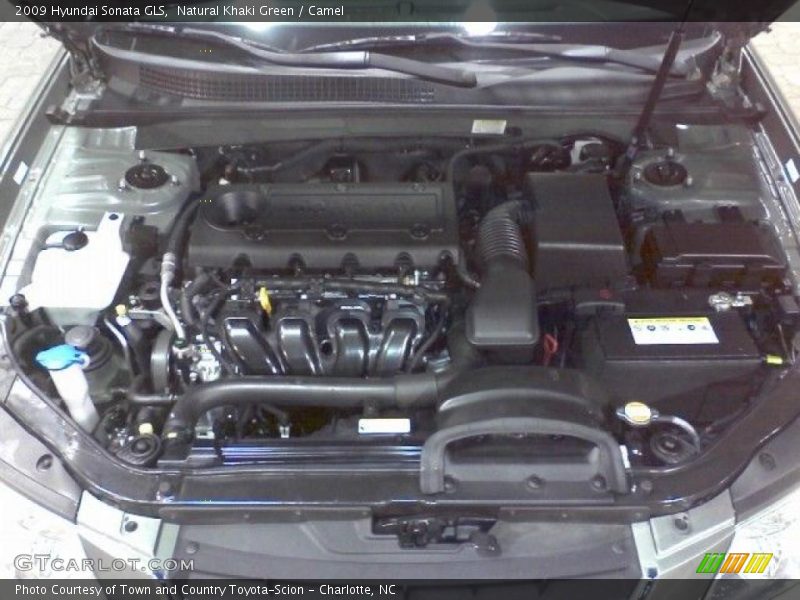 Natural Khaki Green / Camel 2009 Hyundai Sonata GLS