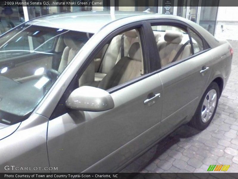 Natural Khaki Green / Camel 2009 Hyundai Sonata GLS