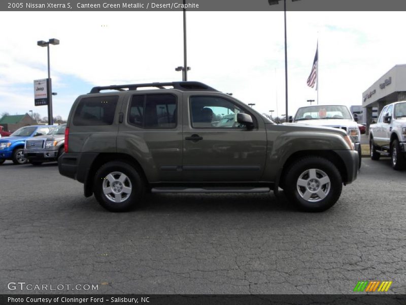 Canteen Green Metallic / Desert/Graphite 2005 Nissan Xterra S