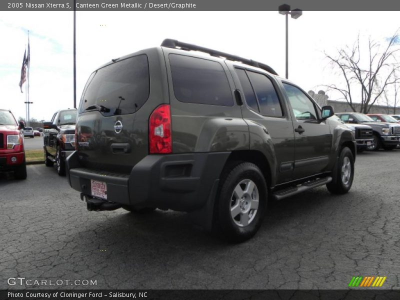 Canteen Green Metallic / Desert/Graphite 2005 Nissan Xterra S