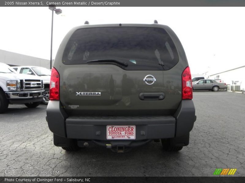 Canteen Green Metallic / Desert/Graphite 2005 Nissan Xterra S