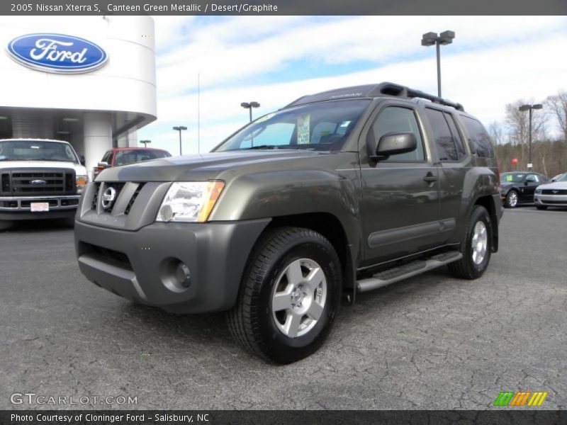 Canteen Green Metallic / Desert/Graphite 2005 Nissan Xterra S