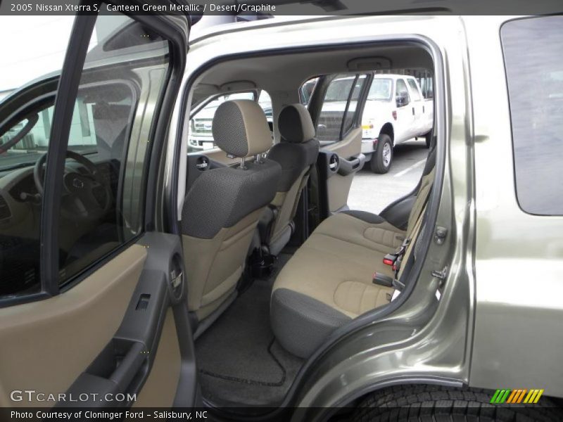 Canteen Green Metallic / Desert/Graphite 2005 Nissan Xterra S