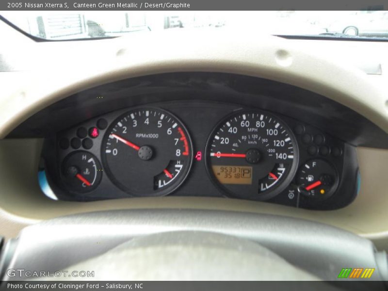 Canteen Green Metallic / Desert/Graphite 2005 Nissan Xterra S