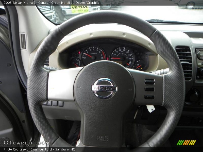 Canteen Green Metallic / Desert/Graphite 2005 Nissan Xterra S