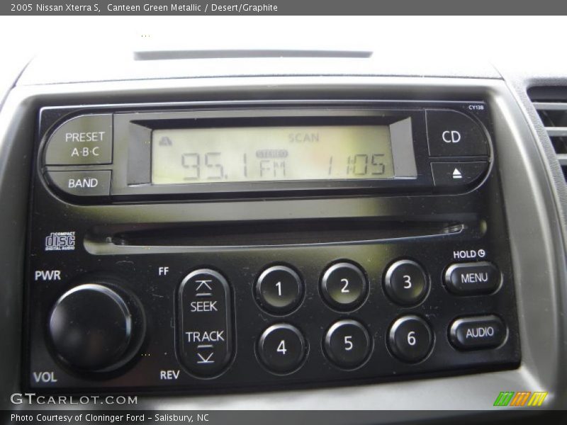 Canteen Green Metallic / Desert/Graphite 2005 Nissan Xterra S