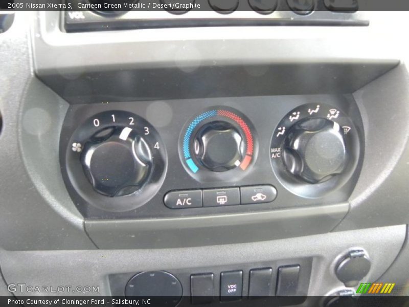 Canteen Green Metallic / Desert/Graphite 2005 Nissan Xterra S
