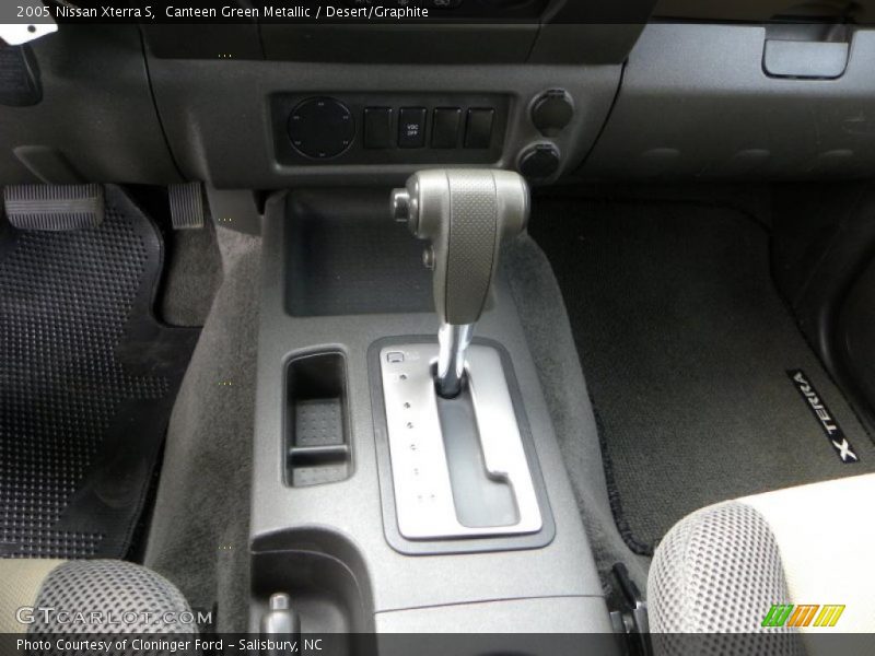 Canteen Green Metallic / Desert/Graphite 2005 Nissan Xterra S