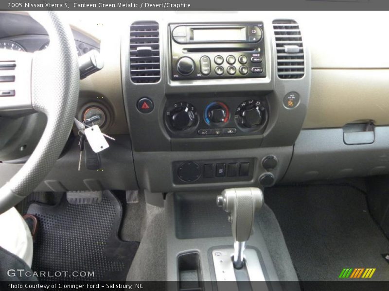 Canteen Green Metallic / Desert/Graphite 2005 Nissan Xterra S