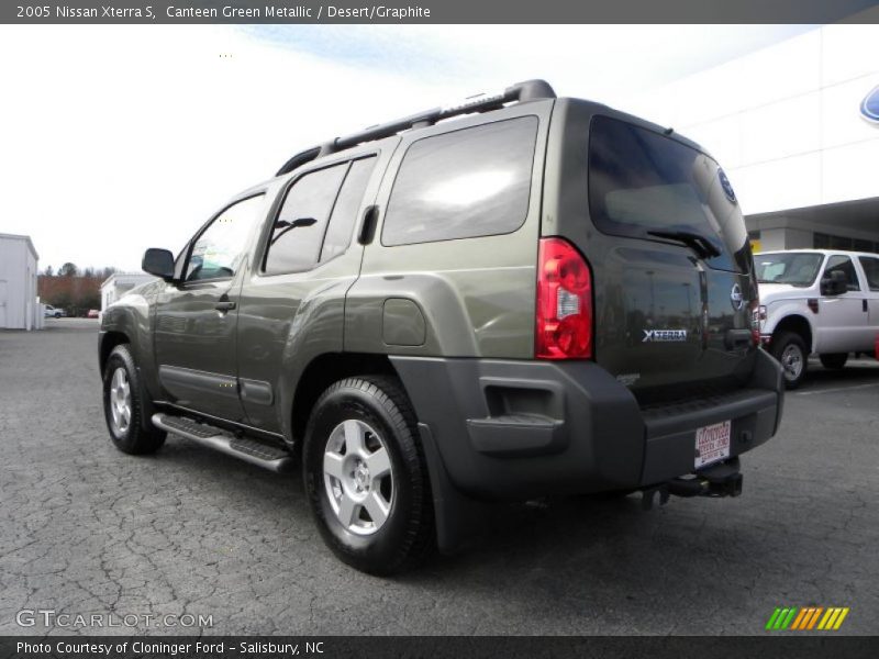 Canteen Green Metallic / Desert/Graphite 2005 Nissan Xterra S