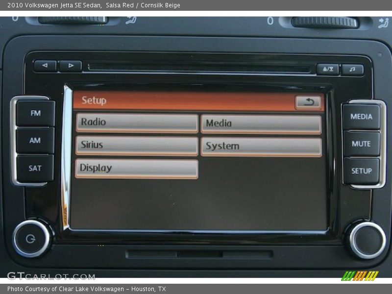 Salsa Red / Cornsilk Beige 2010 Volkswagen Jetta SE Sedan