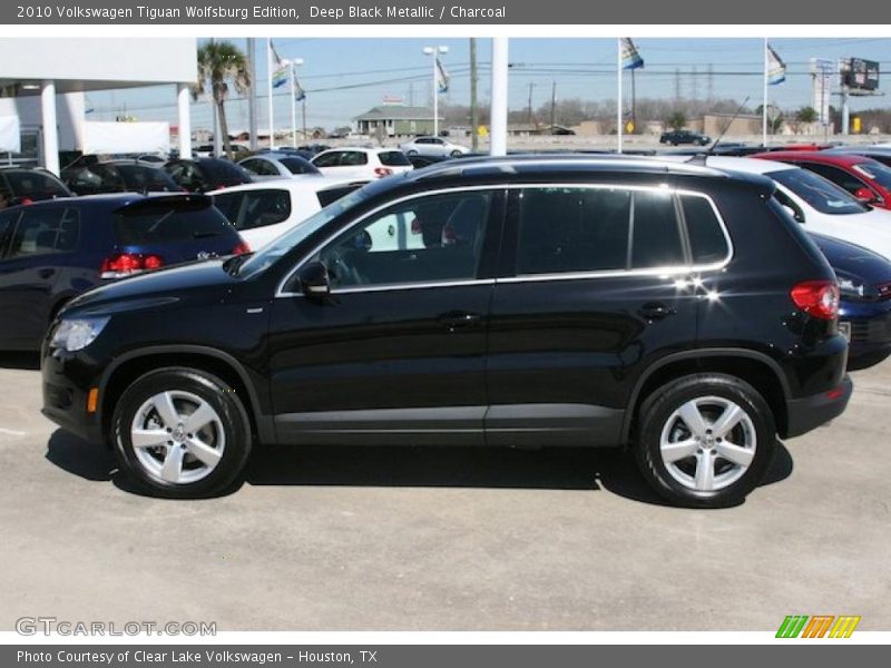 Deep Black Metallic / Charcoal 2010 Volkswagen Tiguan Wolfsburg Edition