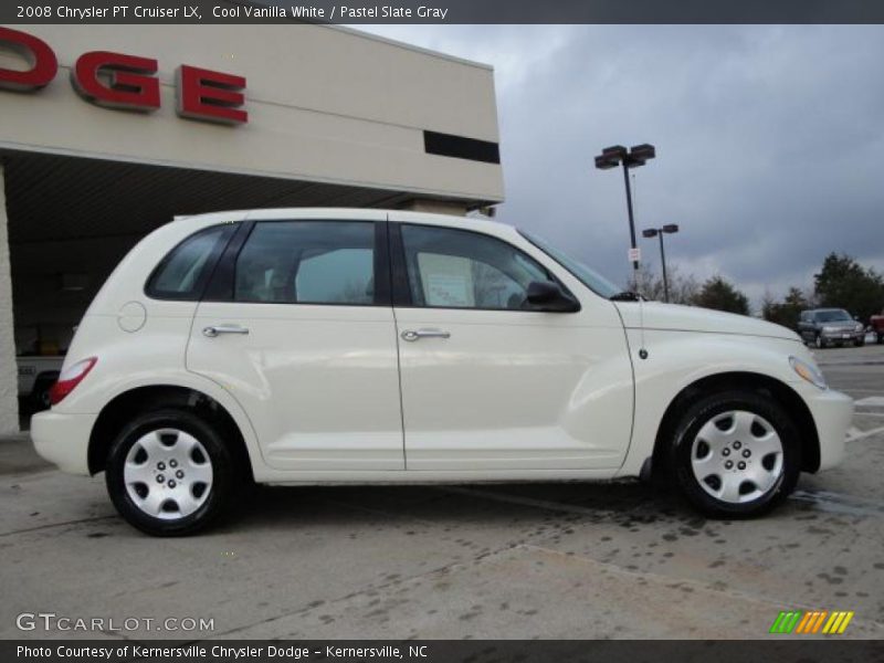Cool Vanilla White / Pastel Slate Gray 2008 Chrysler PT Cruiser LX
