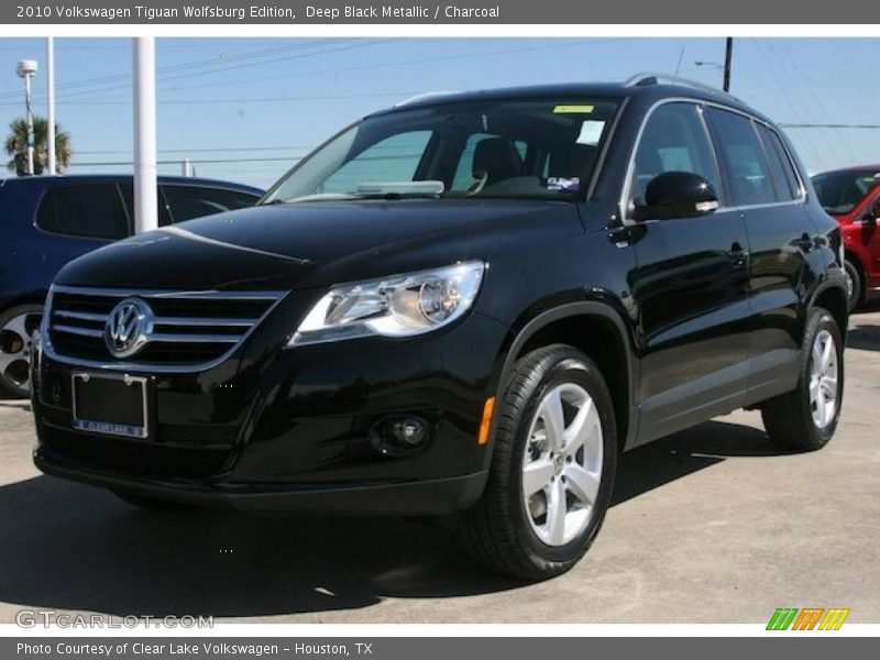 Deep Black Metallic / Charcoal 2010 Volkswagen Tiguan Wolfsburg Edition