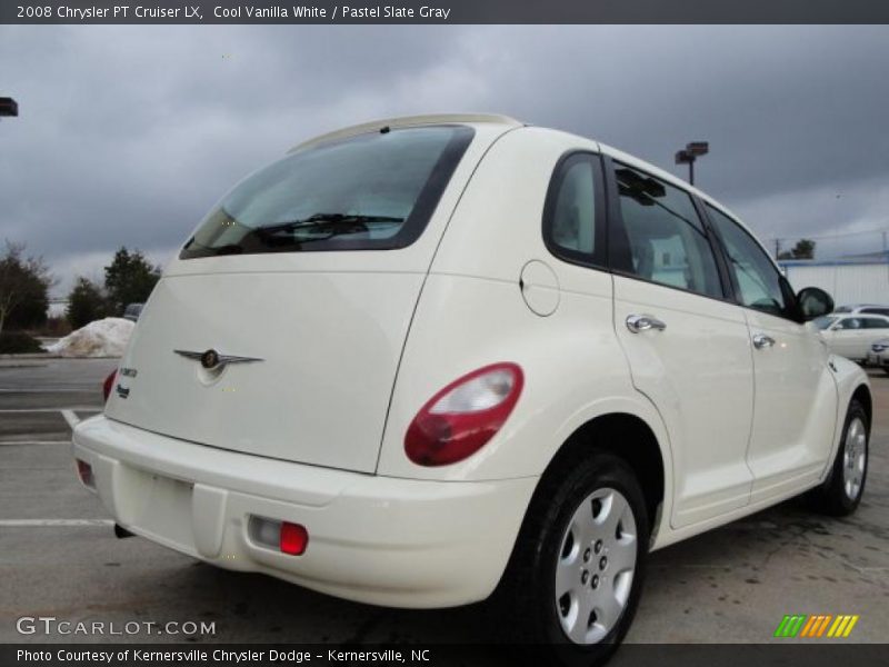 Cool Vanilla White / Pastel Slate Gray 2008 Chrysler PT Cruiser LX