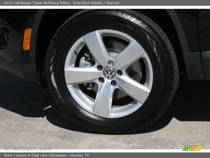 Deep Black Metallic / Charcoal 2010 Volkswagen Tiguan Wolfsburg Edition