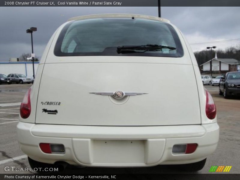 Cool Vanilla White / Pastel Slate Gray 2008 Chrysler PT Cruiser LX