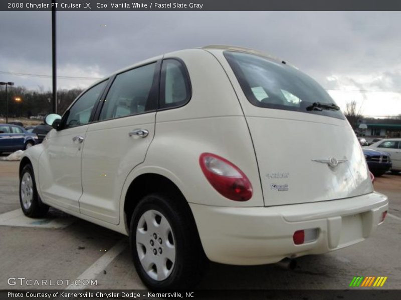 Cool Vanilla White / Pastel Slate Gray 2008 Chrysler PT Cruiser LX
