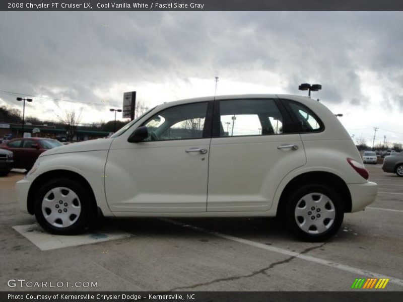Cool Vanilla White / Pastel Slate Gray 2008 Chrysler PT Cruiser LX