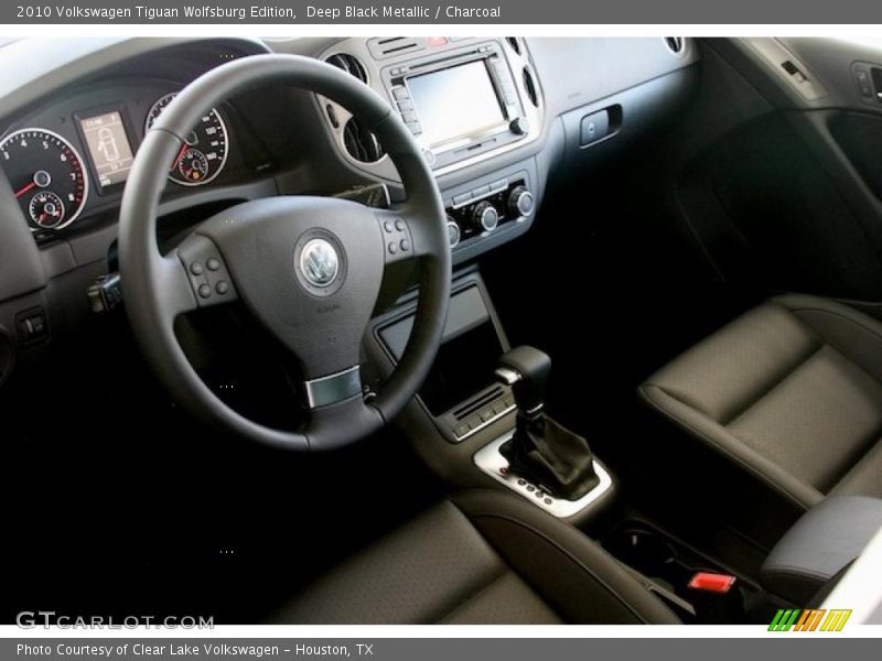 Deep Black Metallic / Charcoal 2010 Volkswagen Tiguan Wolfsburg Edition