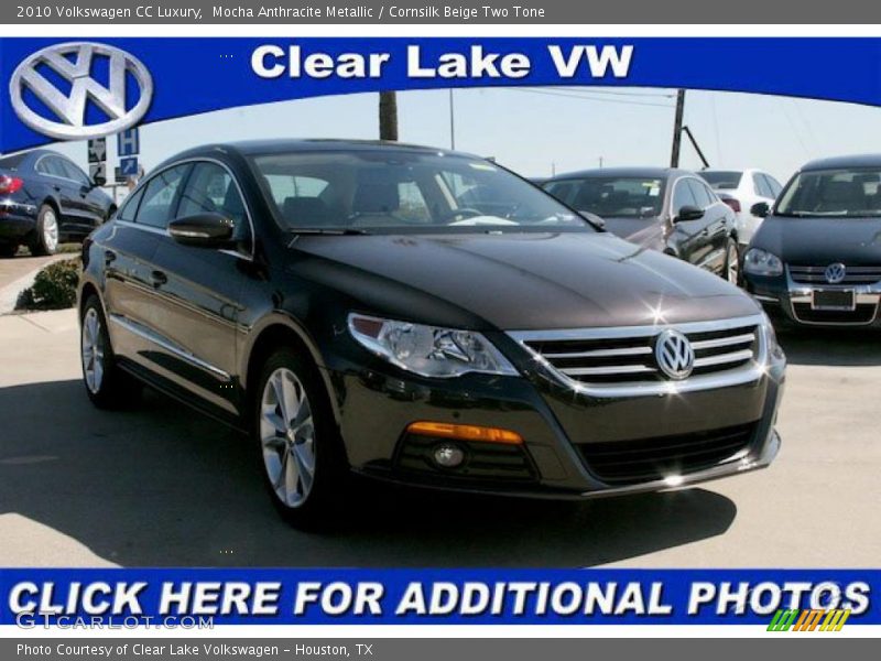 Mocha Anthracite Metallic / Cornsilk Beige Two Tone 2010 Volkswagen CC Luxury