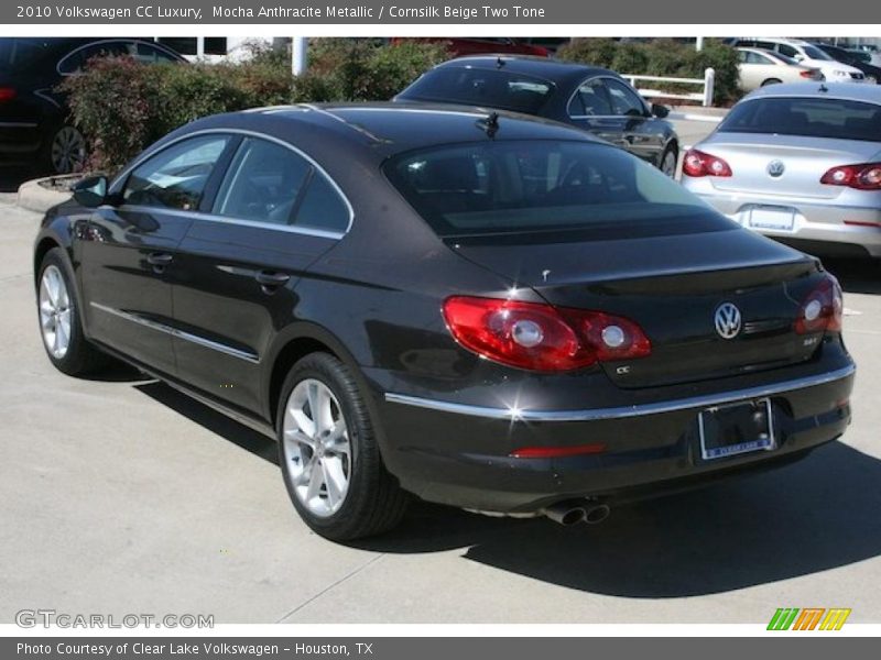 Mocha Anthracite Metallic / Cornsilk Beige Two Tone 2010 Volkswagen CC Luxury