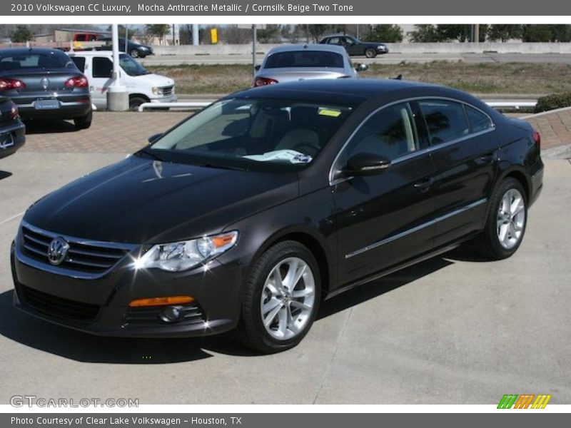 Mocha Anthracite Metallic / Cornsilk Beige Two Tone 2010 Volkswagen CC Luxury