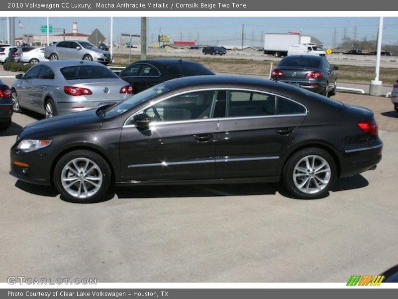 Mocha Anthracite Metallic / Cornsilk Beige Two Tone 2010 Volkswagen CC Luxury
