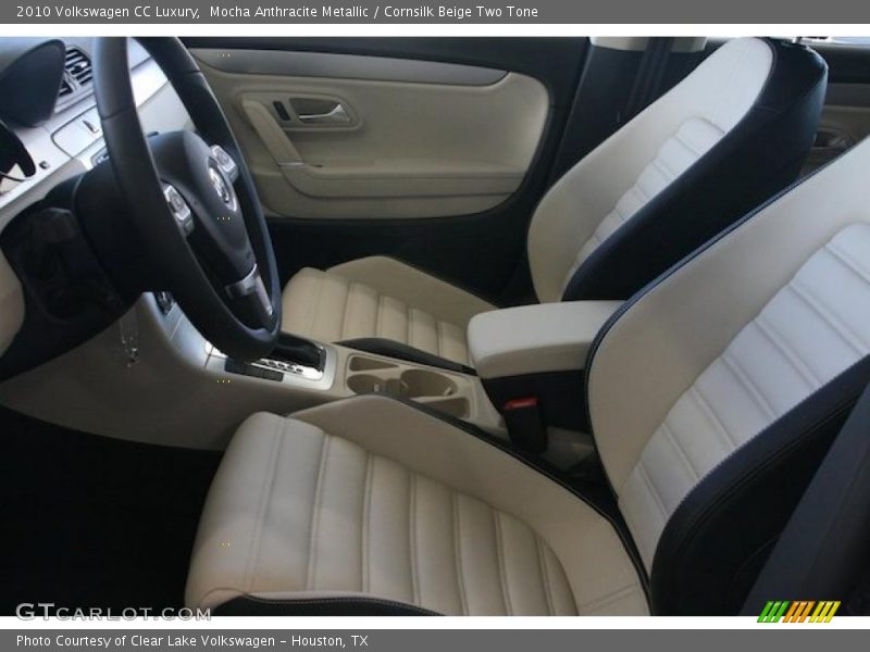 Mocha Anthracite Metallic / Cornsilk Beige Two Tone 2010 Volkswagen CC Luxury