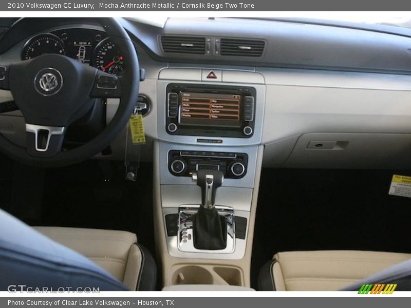 Mocha Anthracite Metallic / Cornsilk Beige Two Tone 2010 Volkswagen CC Luxury