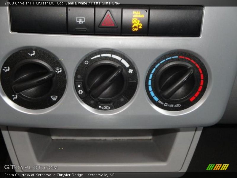 Cool Vanilla White / Pastel Slate Gray 2008 Chrysler PT Cruiser LX