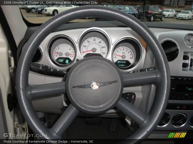 Cool Vanilla White / Pastel Slate Gray 2008 Chrysler PT Cruiser LX