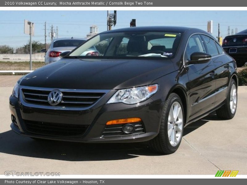 Mocha Anthracite Metallic / Cornsilk Beige Two Tone 2010 Volkswagen CC Luxury