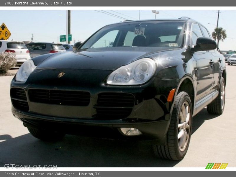 Black / Black 2005 Porsche Cayenne S