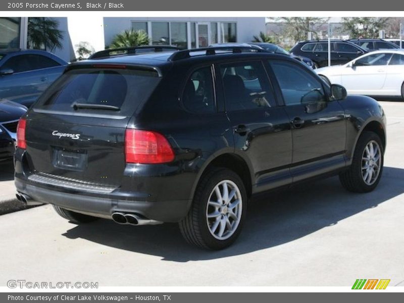 Black / Black 2005 Porsche Cayenne S