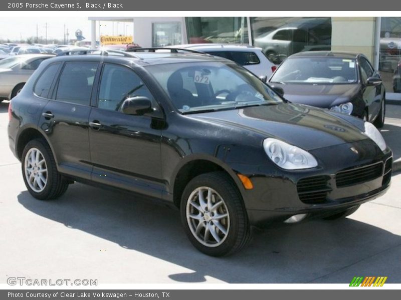 Black / Black 2005 Porsche Cayenne S