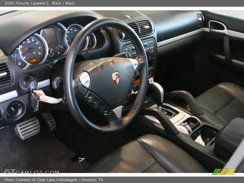 Black / Black 2005 Porsche Cayenne S