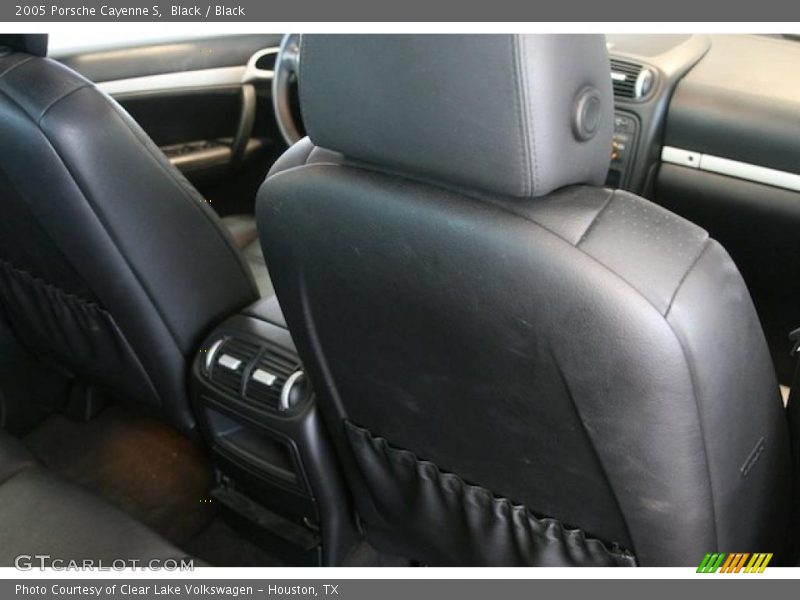 Black / Black 2005 Porsche Cayenne S