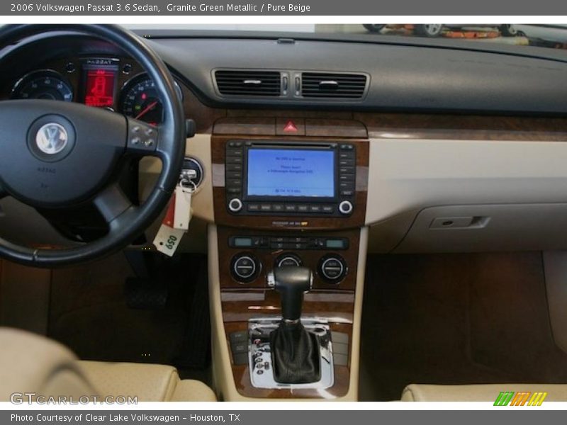 Granite Green Metallic / Pure Beige 2006 Volkswagen Passat 3.6 Sedan