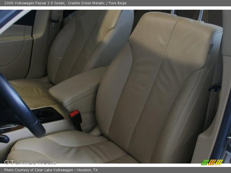 Granite Green Metallic / Pure Beige 2006 Volkswagen Passat 3.6 Sedan