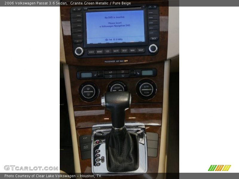 Granite Green Metallic / Pure Beige 2006 Volkswagen Passat 3.6 Sedan