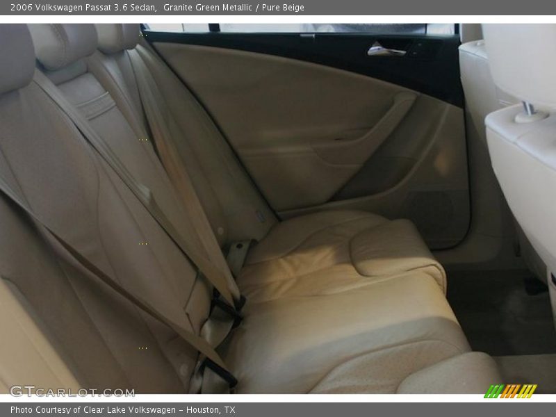 Granite Green Metallic / Pure Beige 2006 Volkswagen Passat 3.6 Sedan